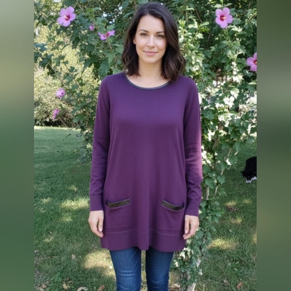 Eight Eight Eight large Plum color dress